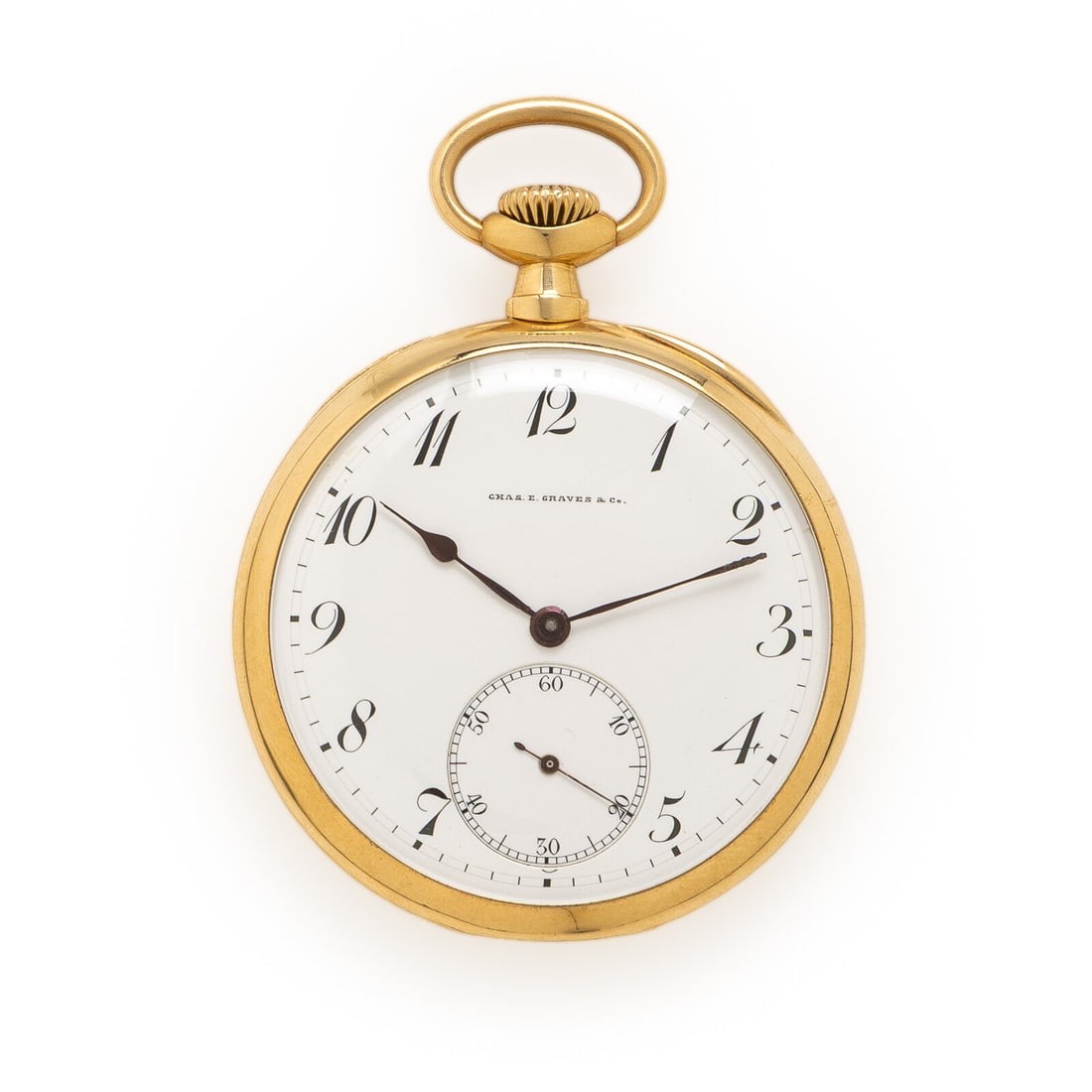 Charles E. Graves & Co., 18K Yellow Gold Pocket Watch (1 of 2)