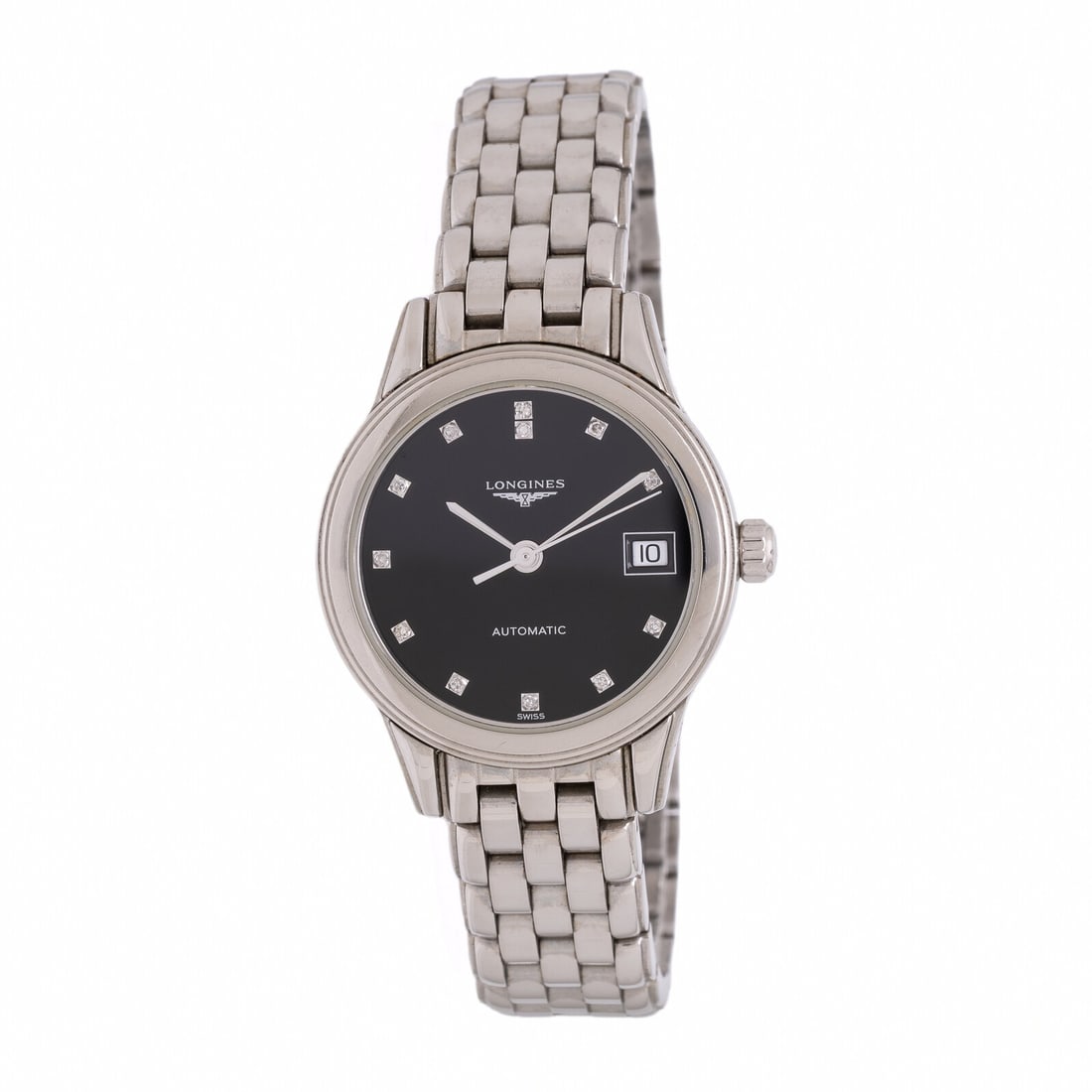 Longines, Stainless Steel 'Flagship Classic' Watch, with Box: Longines, Stainless Steel 'Flagship Classic' Watch, with Box Maker: Longines Model: Flagship Classic Reference number: L4.274.4 Serial number: 37344724 Year: Circa 2020s Case size: Approx. 26 mm Case 