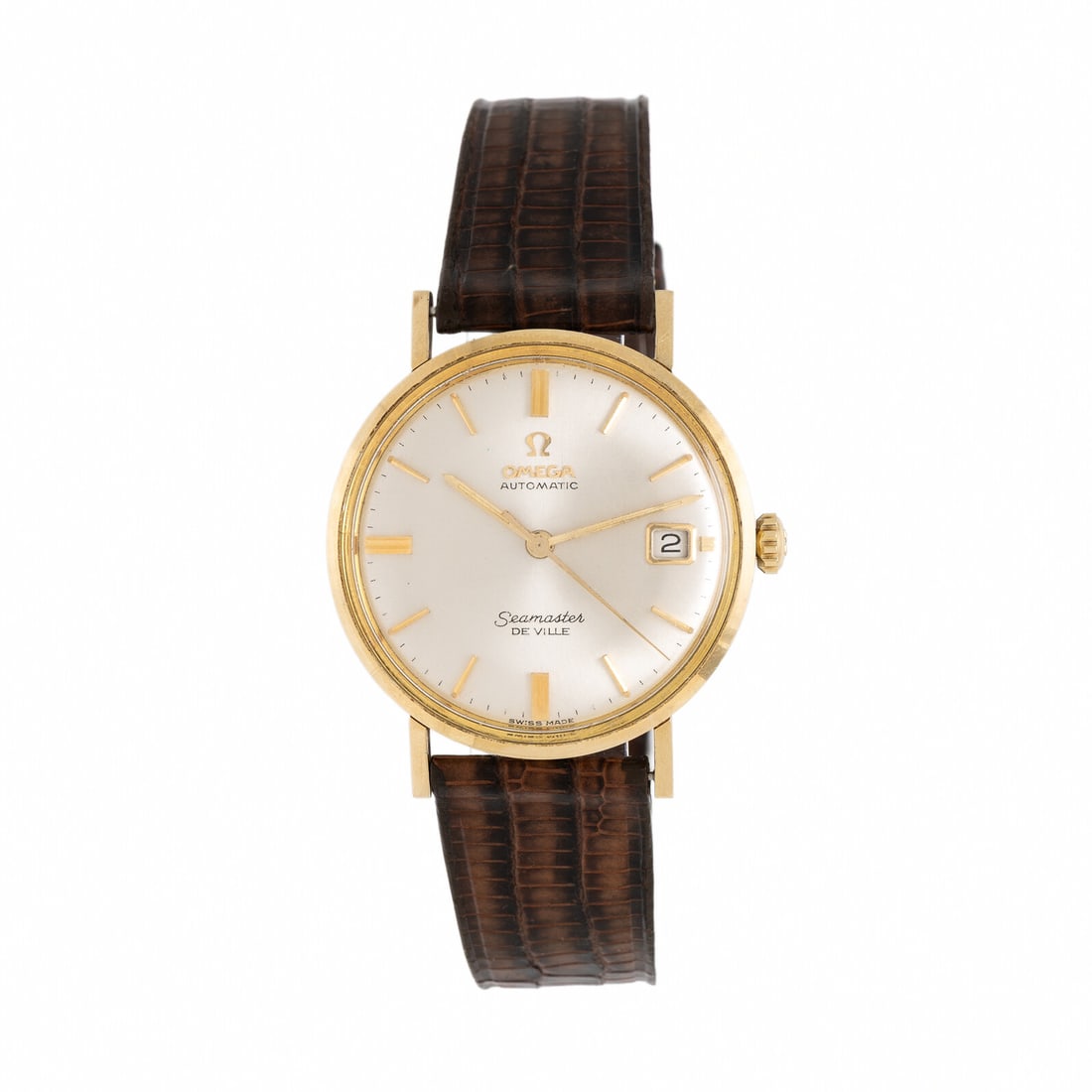 Omega, Ref. KL6068 Stainless Steel and 14K Yellow Gold 'Seamaster De Ville' Date Watch, Box and (1 of 3)