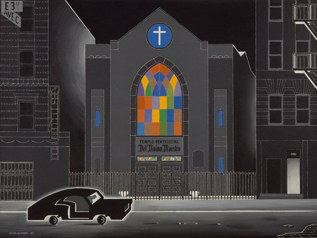 Anton van Dalen (Dutch, 1938-2024) Templo Pentecostal del Divino Maestro, 1985 (1 of 3)