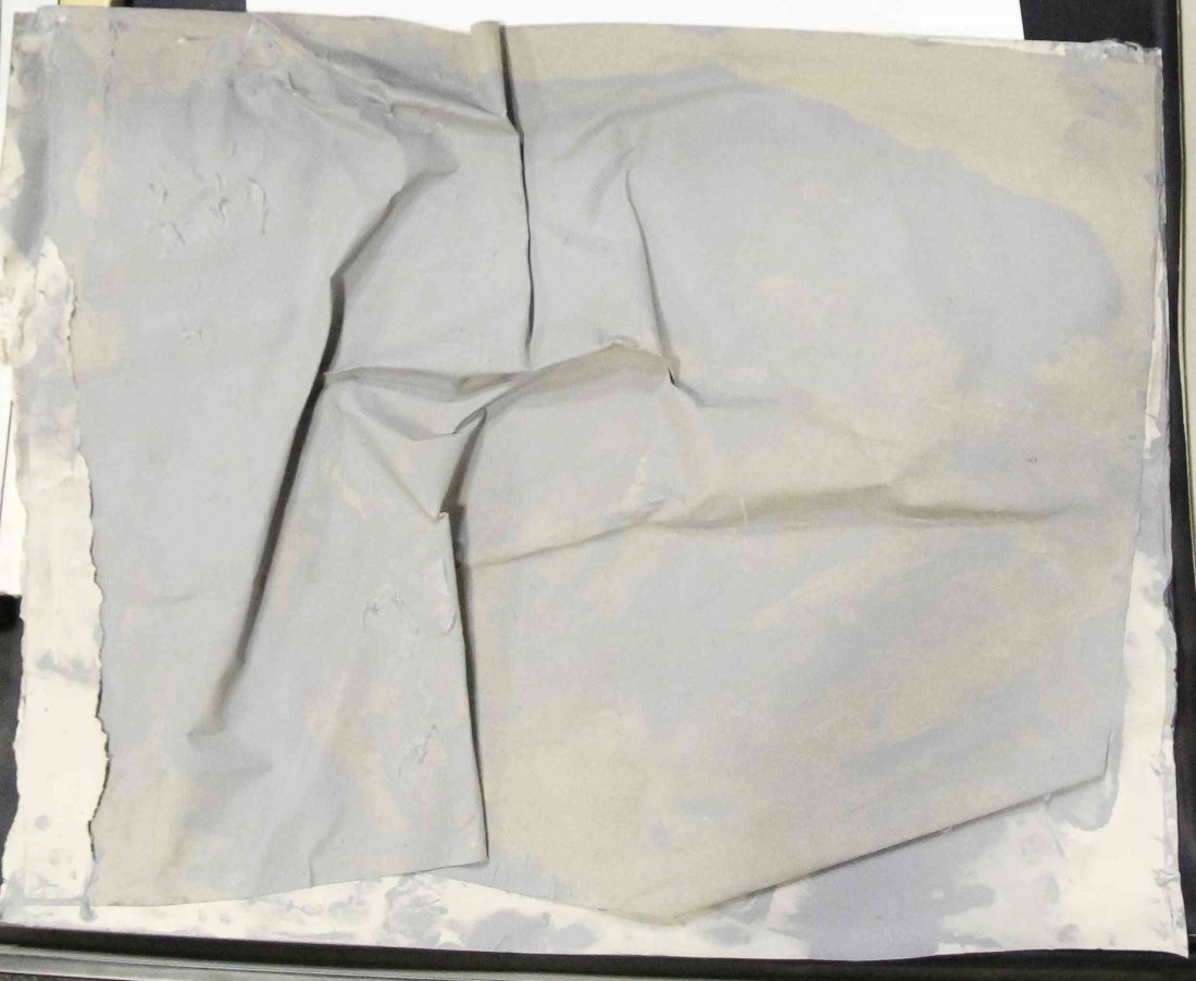 Susan Roth, (American, b. 1950), Middleage, 1984: Susan Roth (American, b. 1950) Middleage, 1984 tempera on paper Signed s. Roth, titled and dated (verso) 25 x 19 inches.