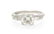 A Platinum and Diamond Ring, 3.70 dwts.