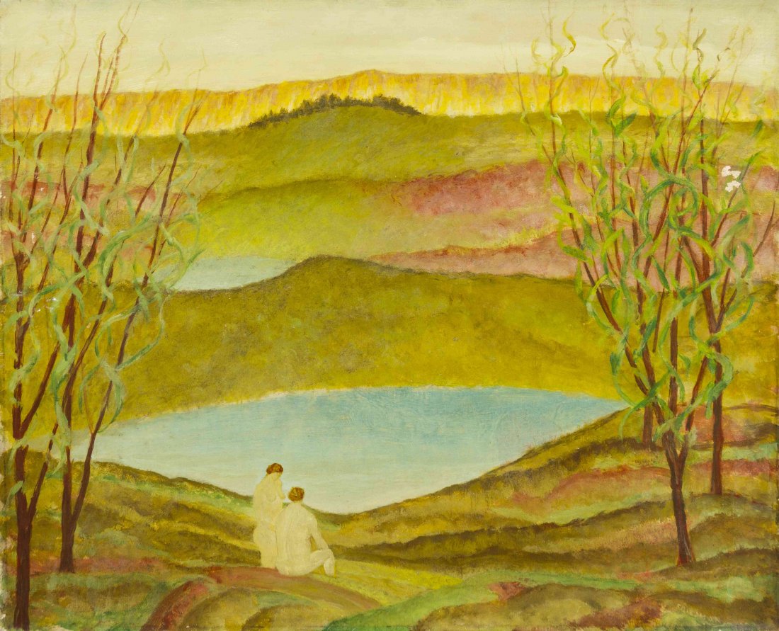 Arnold Friedman, (American, 1874-1946), Autumn: Arnold Friedman (American, 1874-1946) Autumn Landscape oil on canvas signed Friedman (lower right) 18 x 22 inches. Provenance: Salander-O'Reilly Galleries, New York, New York