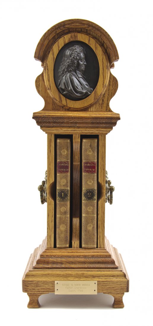 (BOOK BOX) CHARLEVOIX, P. FRANCOIS-XAVIER. A Voyage to: (BOOK BOX) CHARLEVOIX, P. FRANCOIS-XAVIER A Voyage to North-America: Undertaken by Command of the present King of France, containing The Geographical Description and Natural History of Canada and Loui