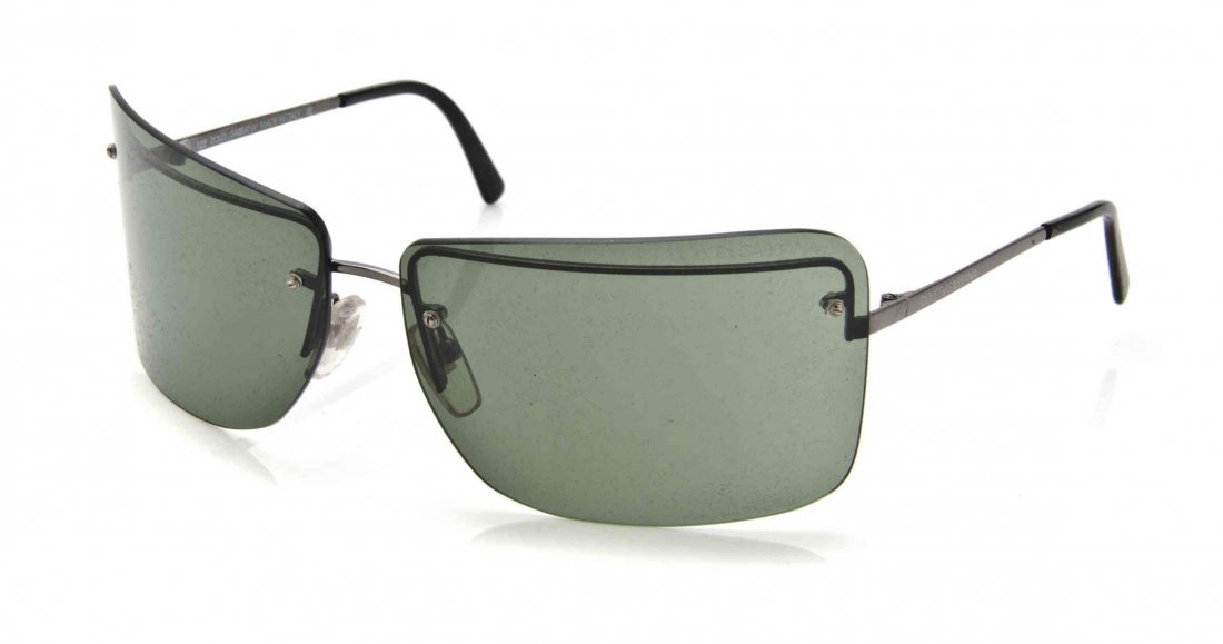 A Pair of Dolce & Gabbana Sunglasses.: A Pair of Dolce & Gabbana Sunglasses. green gradient lens with silvertone temple. Stamped: Dolce & Gabbana. Property from the Estate of Louis M. and Linda M. Byron, Tucson, Arizona