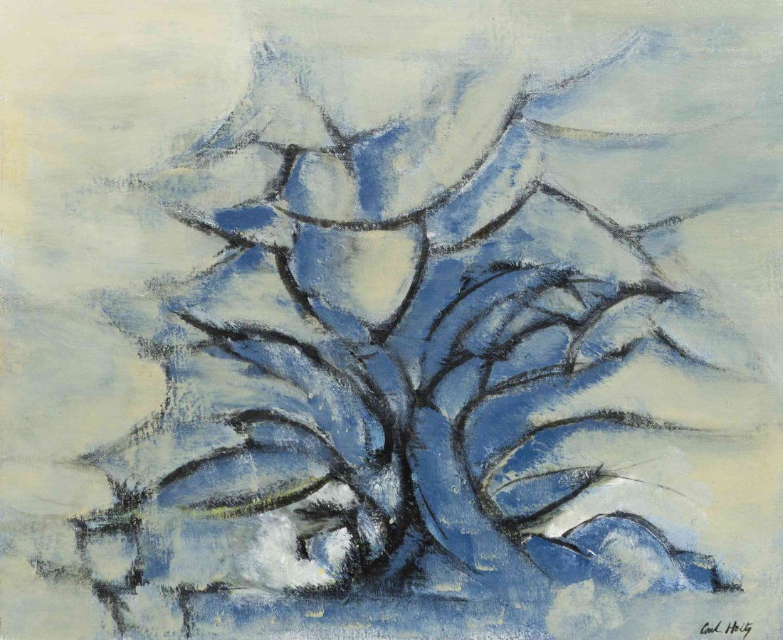 Carl Robert Holty, (American/French, 1900-1973),: Carl Robert Holty (American/French, 1900-1973) Abstract Composition oil on canvasboard signed Carl Holty (lower right) 20 x 24 inches.