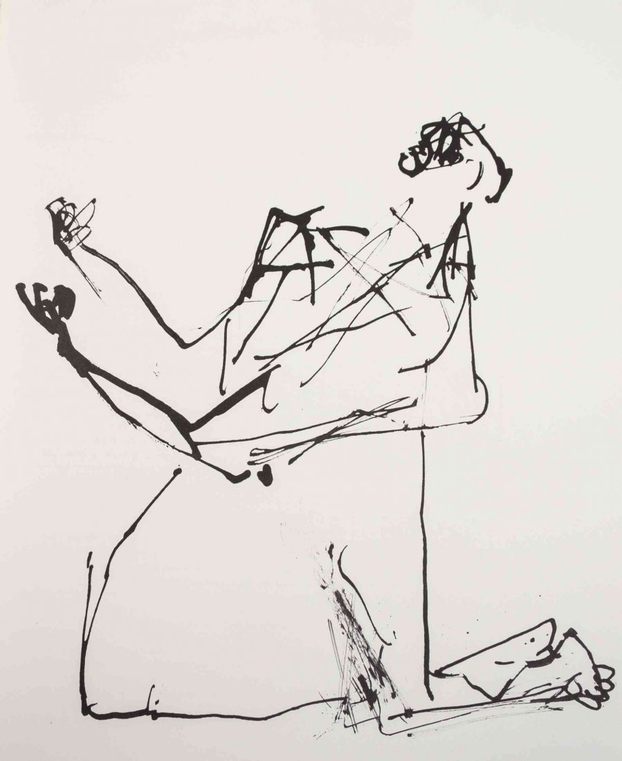 (RATTNER, ABRAHAM). Abraham Rattner. Introduction and: (RATTNER, ABRAHAM) Abraham Rattner. Introduction and notes by Allen S. Weller. Urbana, IL: University of Illinois Press, 1956. Portfolio, housed in folding box. Collection of 24 lithographs with accom