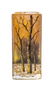 A Daum Enameled Cameo Glass Vase, Height 4 5/8 inches. - 2