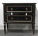 A Directoire Style Ebonized and Parcel Gilt Commode,