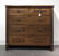 A Victorian Walnut Chest of Drawers, Height 37 1/4 x