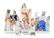 Six Staffordshire Figural Groups, Height of first 11