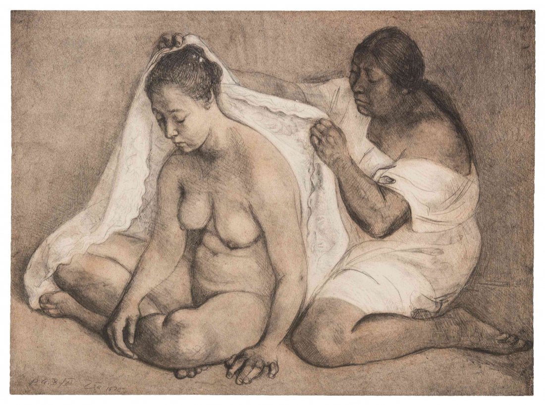 Francisco Zuniga, (Mexican, 1912-1998), La novia, 1978: Francisco Zuniga (Mexican, 1912-1998) La novia, 1978 lithograph edition PA X/XI, signed Zuniga and dated (lower left) 17 1/2 x 23 1/2 inches. Property from the Collection of Benjamin Tepper, West Palm