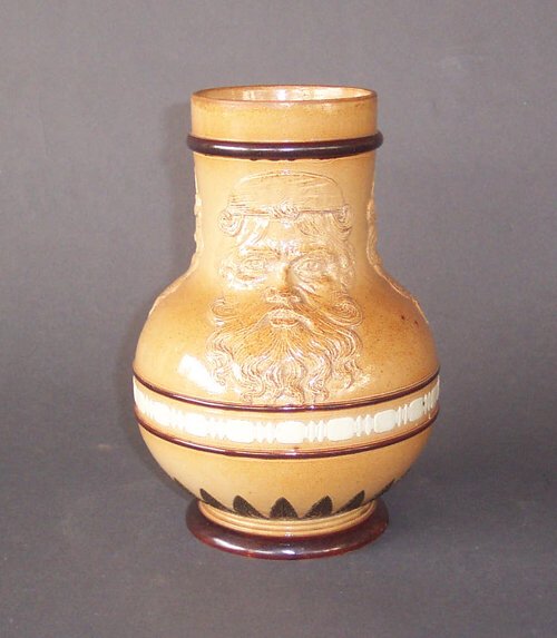 DOULTON LAMBETH STONEWARE BELLARMINE VASE