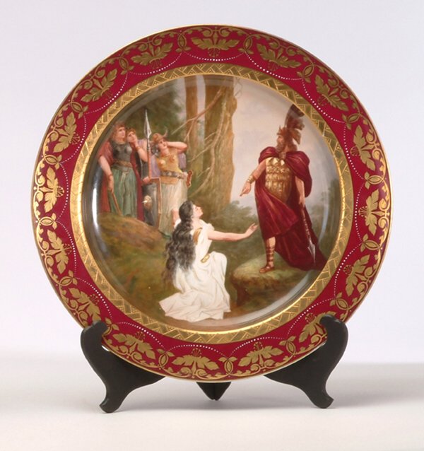 ROYAL VIENNA PORCELAIN CHARGER