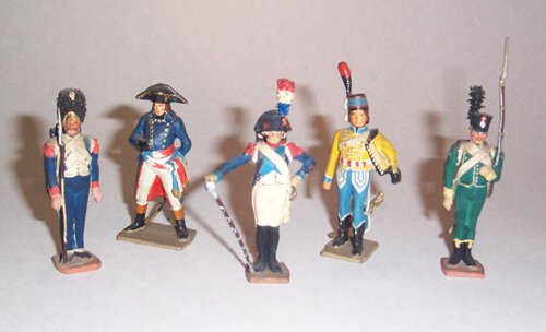 LOT OF FRENCH LEAD TOY SOLDIERS