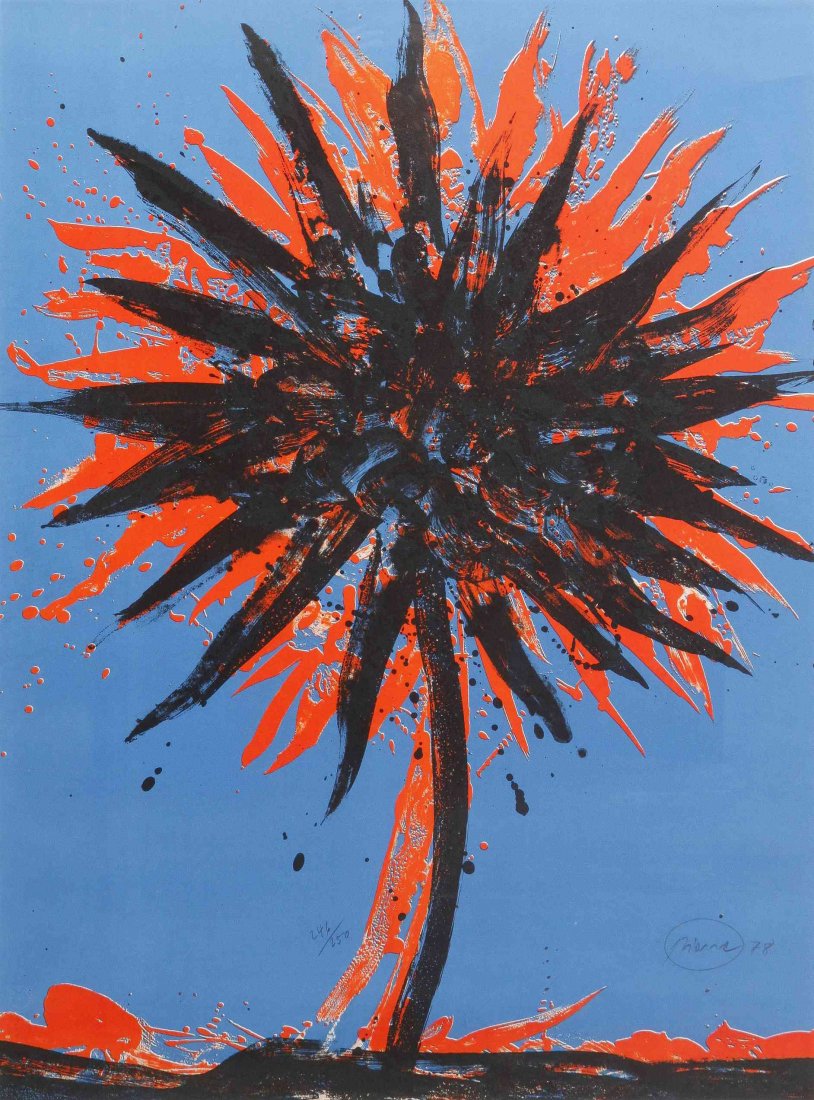 Otto Piene, (German, b. 1928), Untitled, 1978: Otto Piene (German, b. 1928) Untitled, 1978 lithograph edition 246/250, signed O. Piene and dated (lower right) 33 1/2 x 25 inches. Property from the Estate of Jean Friedlander, Milwaukee, Wisconsin