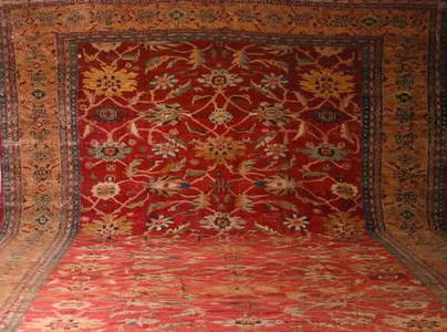 771: A Ziegler Mahal Carpet, Central Persia,
