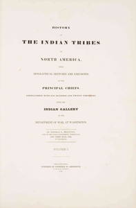 MCKENNEY, THOMAS L. AND JAMES HALL. History of the