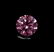 A 0.21 Carat Round Brilliant Cut Fancy Intense Purplish