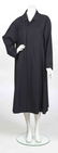 A Yohji Yamamoto Navy Blue Wool Coat,