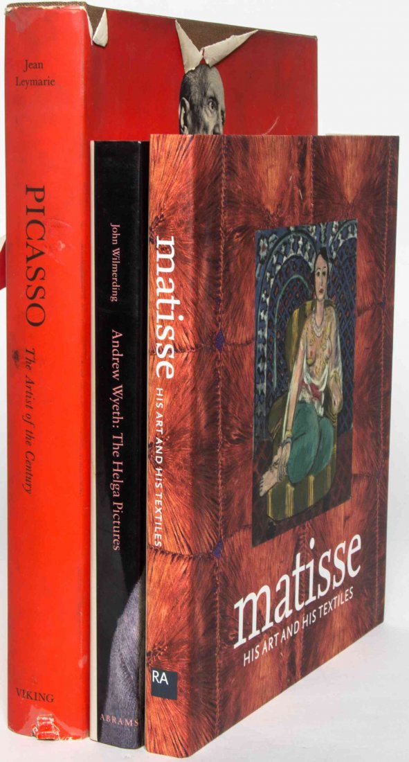 A Group of Books Pertaining to Artists,: A Group of Books Pertaining to Artists, comprising Picasso-The Artist of the Century, Matisse, Henri Matisse Paper Cut-Outs, Master Drawings, Gaugin, Perrin, Thomas Gainsborough, Picasso The Blue and 