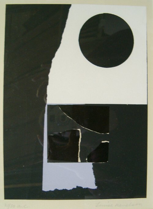 LOUISE NEVELSON (American 1899-1988) Untitled