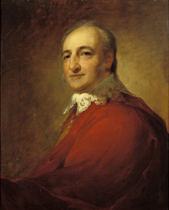 Thomas Sully (attributed to) (American, 1783-1872): Portrait of George Frederick Cooke, 1811oil on canvas31 x 25 inches. Provenance: Property from the Akron Art Museum Sold by Order of the Trustees to Benefit the Museum's Accessions Fund.Benjamin Chew