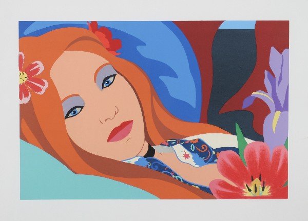 Tom Wesselmann, (American, 1931-2004), Lulu, 1984: Tom Wesselmann (American, 1931-2004) Lulu, 1984 color lithograph, Metropolitan Opera Suite II edition 216/250, signed "Wesselmann" (lower right) 16 1/2 x 24 1/2 inches.
