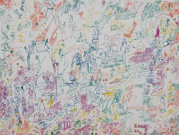 John Himmelfarb, (American, 20th Century), A Group: John Himmelfarb (American, 20th Century) A Group of Four Prints color lithographs each pencil signed "John Himmelfarb, 71" (lower edge) 15 x 20 inches (each).