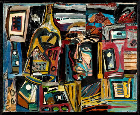 DAVID B. FRYE, , DOOR DIE"": DAVID B. FRYE DOOR DIE" 1989. 21 3/4 x 31 1/2 in."