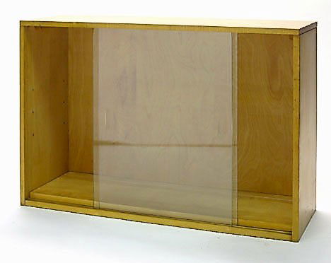 Paul McCobb Planner Group bookcase, , Fitted with: Paul McCobb Planner Group bookcase Fitted with twin sliding glass doors. H: 24 in., W: 36 in., D: 12 in.