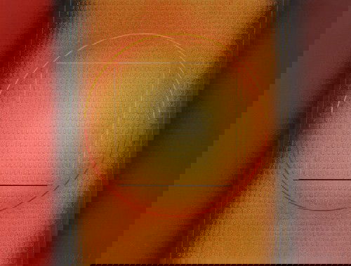 Paul Maxwell, (American, b. 1925), 669: Paul Maxwell (American, b. 1925) 669 embossed color lithograph edition AP 1/7, signed "P. Maxwell" (lower right) 22 1/2 x 29 1/2 inches.