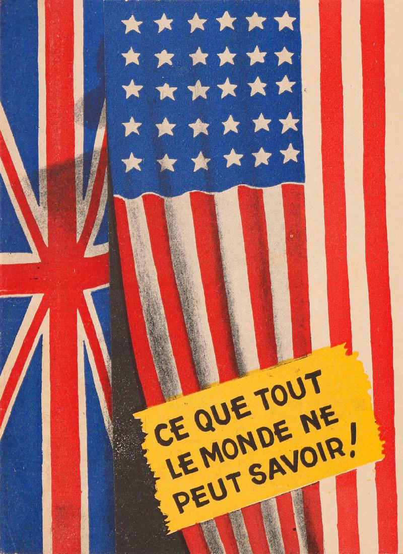 Two Anti-Semitic Propaganda Pamphlets - 1940s (1 of 3)