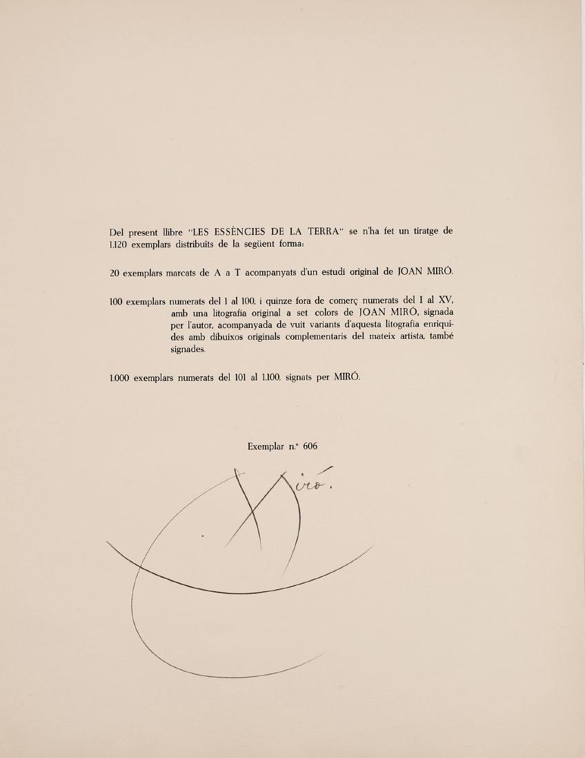 Les Essencies de la Terra per Miro - Lithograp... (1 of 4)