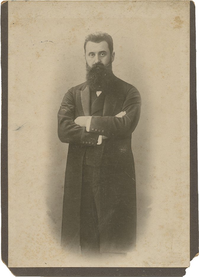 Theodor Herzl - Portrait Photograph - Basel (1 of 1)