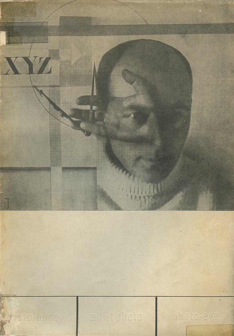 Foto-auge - Book on Photography - Stuttgart, 1929 -: Foto-auge, 76 fotos der zeit / Photo-eye, 76 photos of the period, edited by Franz Roh and Jan Tschichold. Stuttgart: Akademischer Verlag Dr. Fritz Wedekind & Co, 1929. German, French and English. Fir