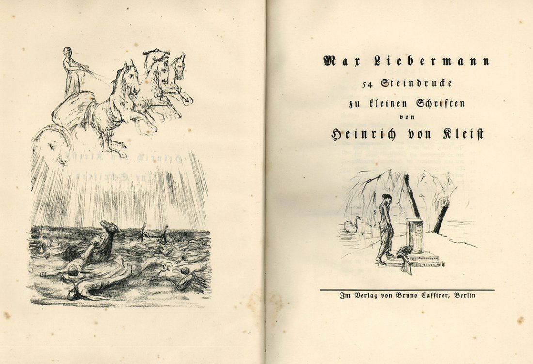 Max Liebermann - 54 Lithographs Accompanying the (1 of 1)