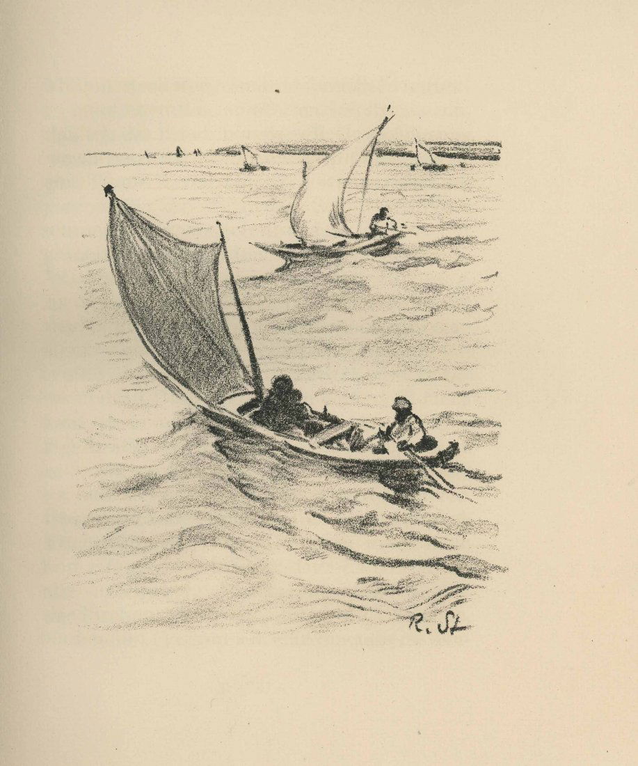 Musik auf der Wolga 1914 - Original Lithographs by (1 of 1)