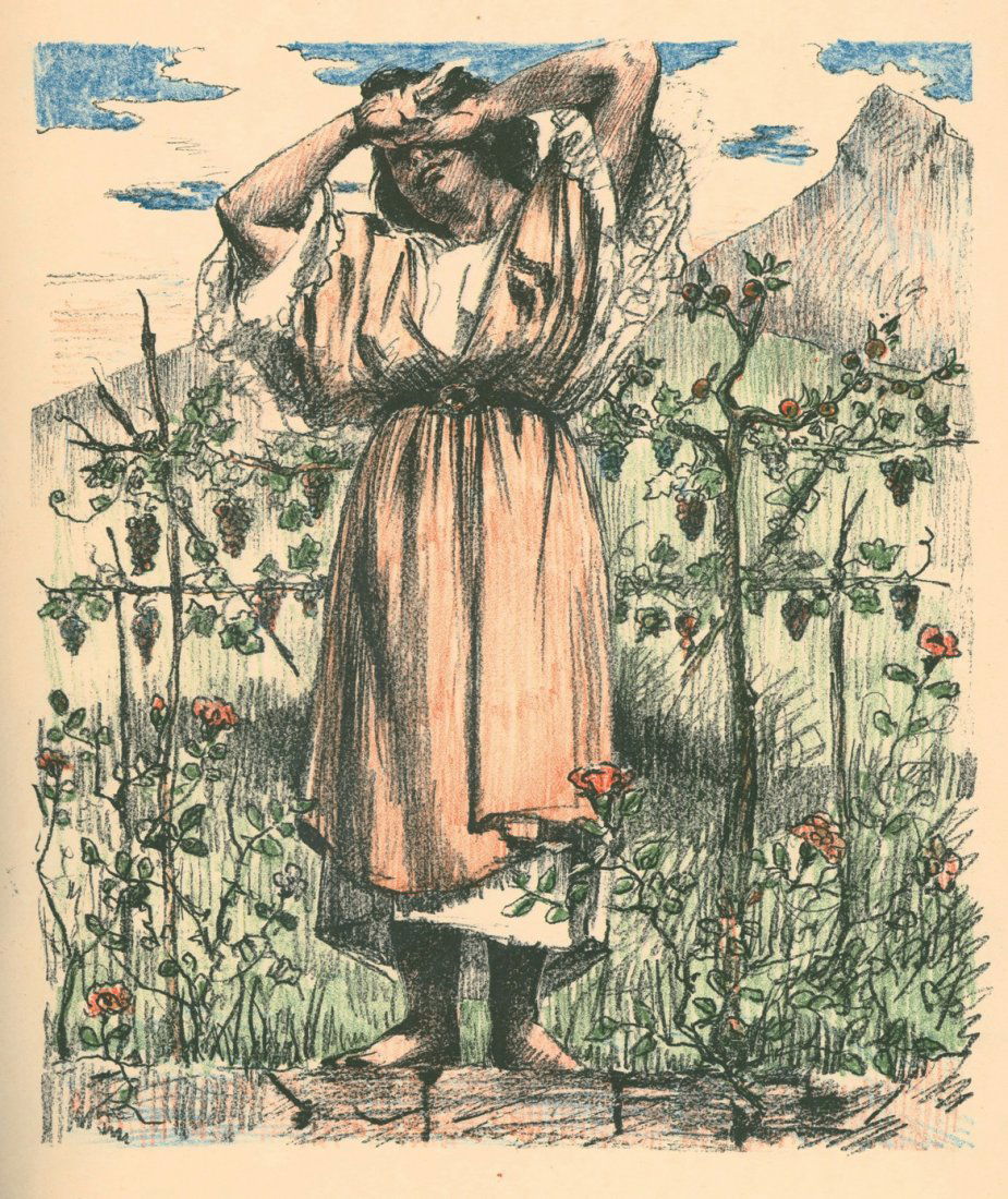 "Song of Songs" - Lithographs by Lovis Corinth - (1 of 1)