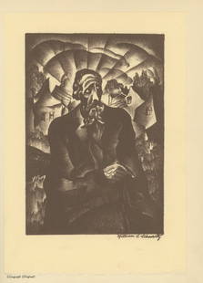 William S. Schwartz - Manuel Chapman - Chicago, 1930: William S. Schwartz, a study by Manuel Chapman. Chicago: L.M. Stein, 1930. A book devoted to works by William S. Schwartz (1896-1977). With reproductions in color and in black and white and one origin