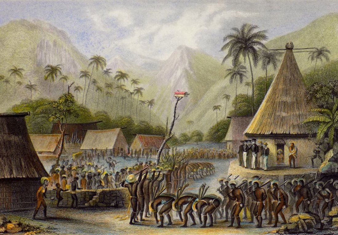 Native Club Dance in Fiji (1 of 5)