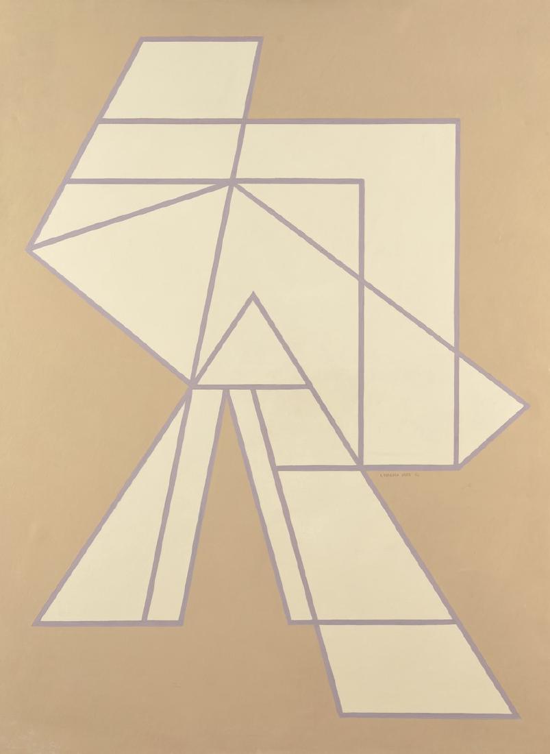 Ramón VERGARA GREZ (Né en 1923, Chili)  "Templo de la (1 of 1)