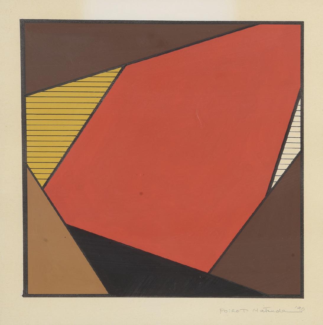 POIROT MATSUDA (Né en 1940) Sans titre , 1990 Technique (1 of 1)