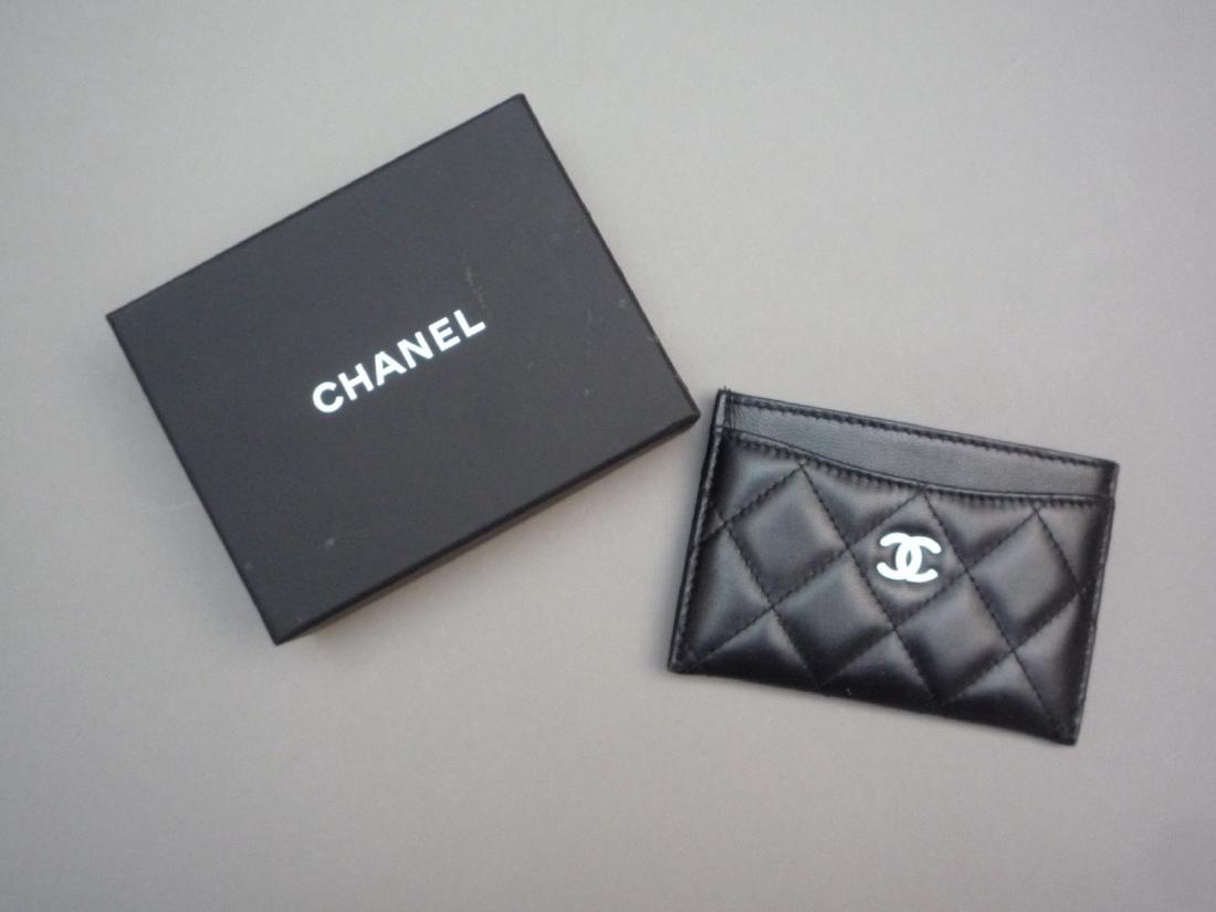 Porte cartes chanel Clearance