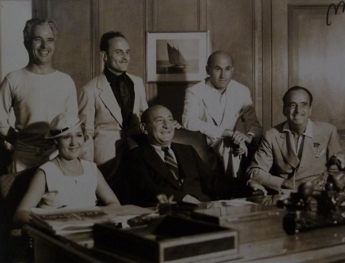 HOLLYWOOD MOGULS (1934)   Charles Chaplin, Darryl F. (1 of 1)