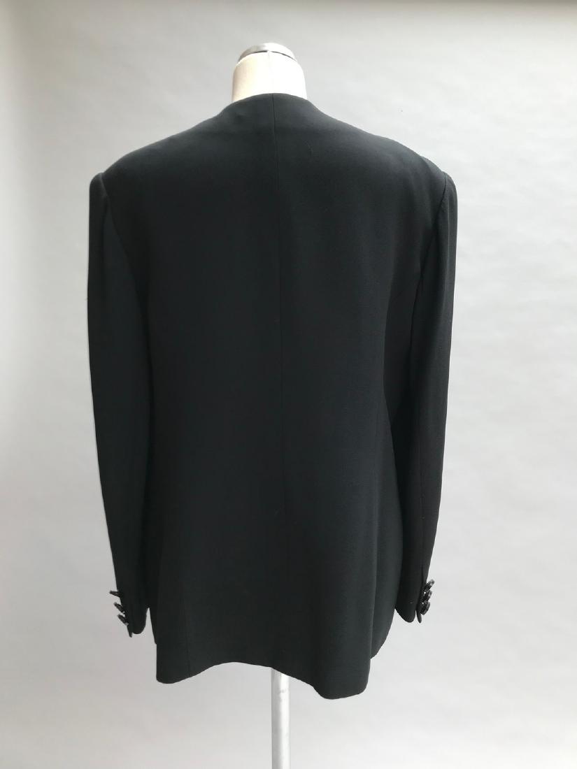 GUY LAROCHE: GUY LAROCHE VESTE en laine bleu marine.T.46. Excellent état.