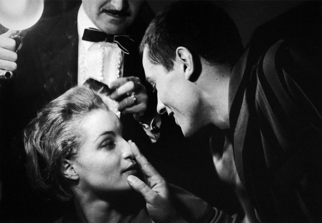 Daniel CANDE (Né en 1938)   Alain Delon et Romy (1 of 1)