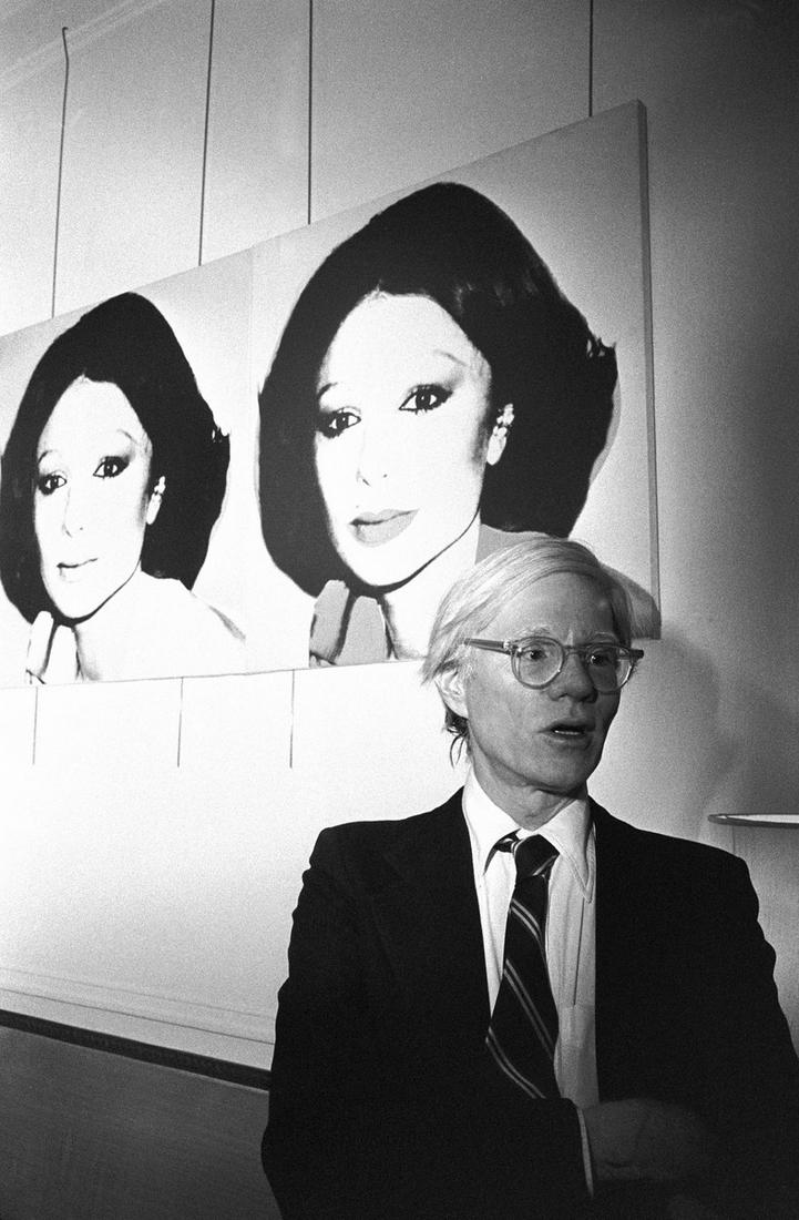 Alain NOGUES (Né en 1937)   Andy Warhol, 1977   Tirage (1 of 1)