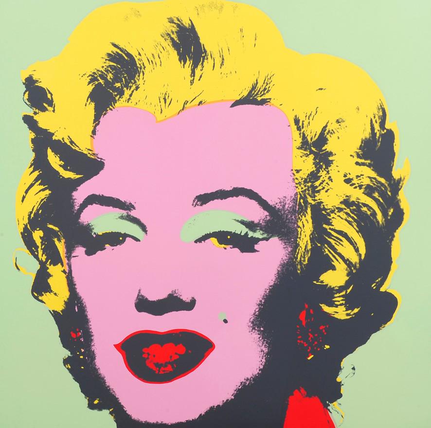 Andy WARHOL (1928-1987)  Marylin Monroe  Esemble de 10 (1 of 3)