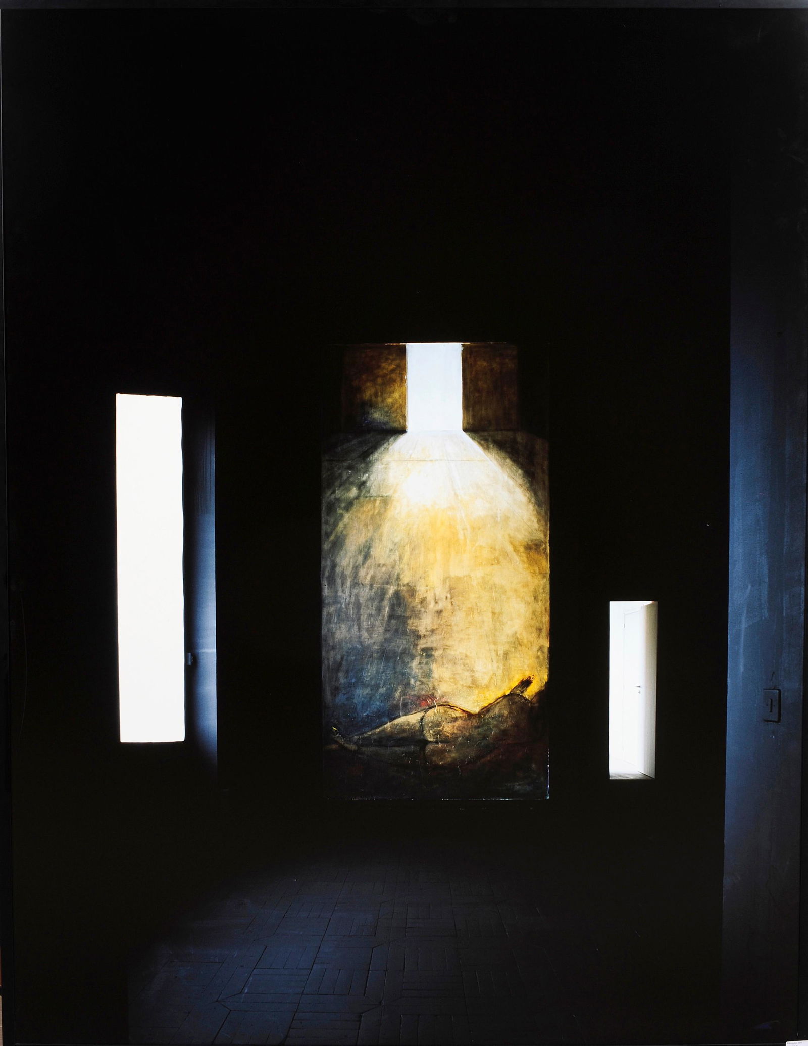 Georges ROUSSE (Né en 1947) Jeu de Paume,: Georges ROUSSE (Né en 1947) Jeu de Paume, 1989-1990 Cibachrome sur aluminium Édition à 3 exemplaires C-Print mounted on aluminium Edition of 3 H :160 cm – L:122 cm Provenance : Ga